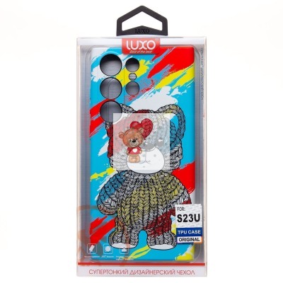 Чехол-накладка для Samsung Galaxy S23 Ultra - (114) (многоцветный) Luxo Creative