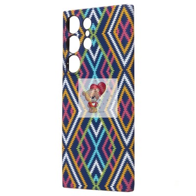 Чехол-накладка для Samsung Galaxy S23 Ultra - (116) (многоцветный) Luxo Creative