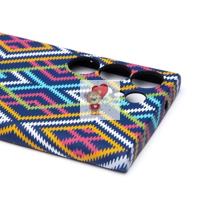 Чехол-накладка для Samsung Galaxy S23 Ultra - (116) (многоцветный) Luxo Creative
