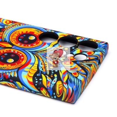 Чехол-накладка для Samsung Galaxy S23 Ultra - (117) (многоцветный) Luxo Creative