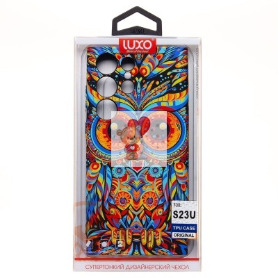Чехол-накладка для Samsung Galaxy S23 Ultra - (117) (многоцветный) Luxo Creative