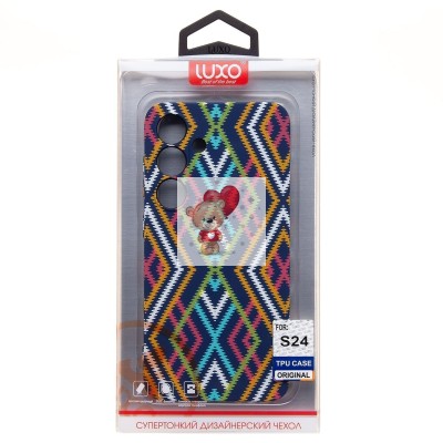 Чехол-накладка для Samsung Galaxy S24 - (116) (многоцветный) Luxo Creative Чехол-накладка для Samsung Galaxy S24 - (116) (многоцветный) Luxo Creative