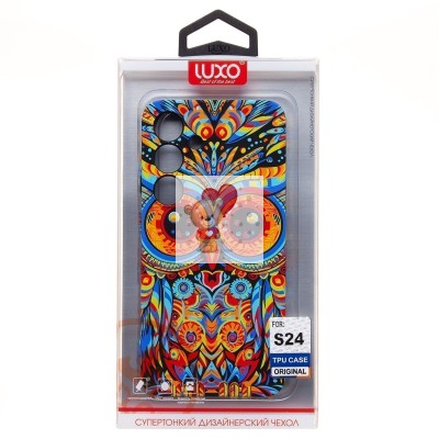 Чехол-накладка для Samsung Galaxy S24 - (117) (многоцветный) Luxo Creative Чехол-накладка для Samsung Galaxy S24 - (117) (многоцветный) Luxo Creative