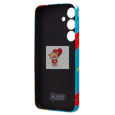 Чехол-накладка для Samsung Galaxy S24+  (114)  (многоцветный) Luxo Creative