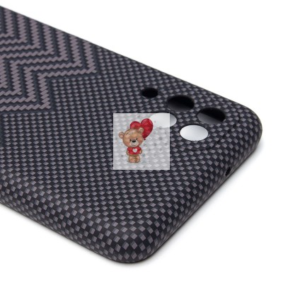 Чехол-накладка для Samsung Galaxy A12  (серый) Luxo Creative (133)