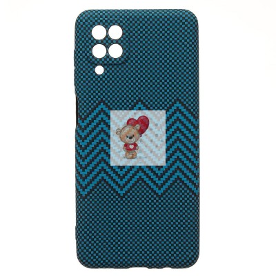 Чехол-накладка для Samsung Galaxy A12  (черный) Luxo Creative (135)