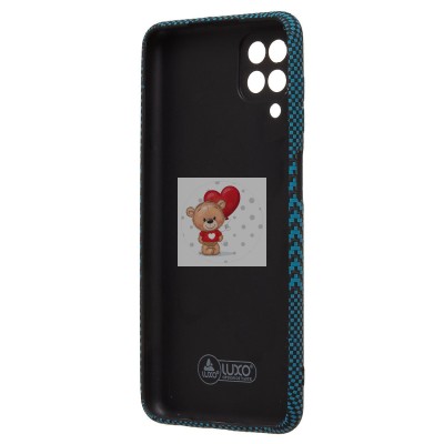 Чехол-накладка для Samsung Galaxy A12  (черный) Luxo Creative (135)