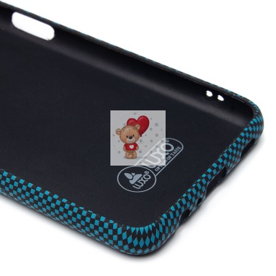 Чехол-накладка для Samsung Galaxy A12  (черный) Luxo Creative (135)