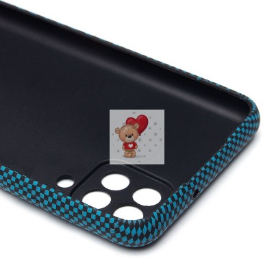 Чехол-накладка для Samsung Galaxy A12  (черный) Luxo Creative (135)