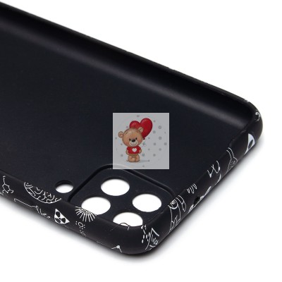 Чехол-накладка для Samsung Galaxy A12 (черный) Luxo Creative (141) Чехол-накладка для Samsung Galaxy A12 (черный) Luxo Creative (141)