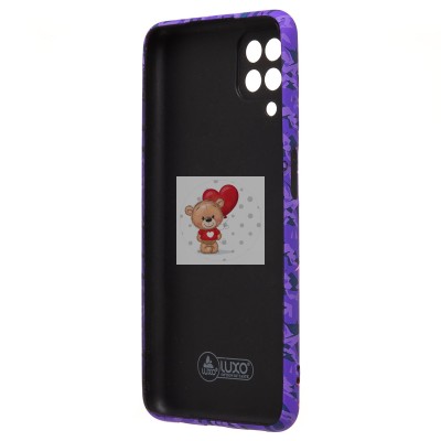 Чехол-накладка для Samsung Galaxy A12 - (144)  (фиолетовый) Luxo Creative
