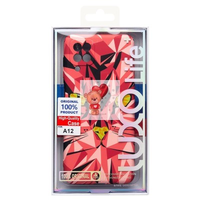 Чехол-накладка для Samsung Galaxy A12 - (145)  (розовый) Luxo Creative