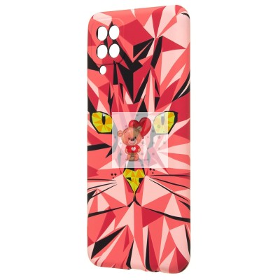 Чехол-накладка для Samsung Galaxy A12 - (145)  (розовый) Luxo Creative