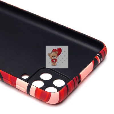 Чехол-накладка для Samsung Galaxy A12 - (146 ) (красный) Luxo Creative