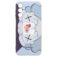 Чехол-накладка для Samsung Galaxy A14 4G - (87 ) (серый) Luxo Creative