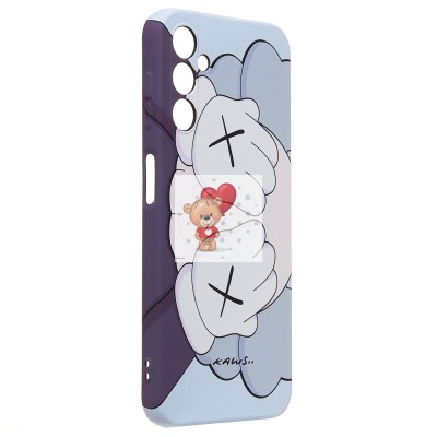 Чехол-накладка для Samsung Galaxy A14 4G - (87 ) (серый) Luxo Creative