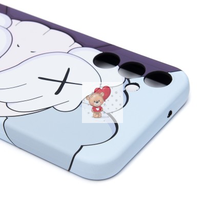 Чехол-накладка для Samsung Galaxy A14 4G - (87 ) (серый) Luxo Creative