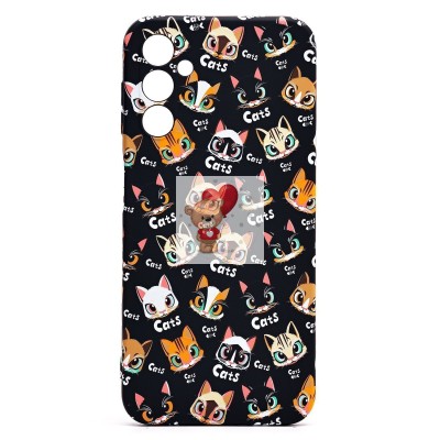 Чехол-накладка для Samsung Galaxy A14 4G - (94) (черный) Luxo Creative Чехол-накладка для Samsung Galaxy A14 4G - (94) (черный) Luxo Creative