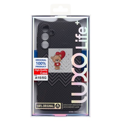 Чехол-накладка для Samsung Galaxy A15 5G - (133) (серый) Luxo Creative Чехол-накладка для Samsung Galaxy A15 5G - (133) (серый) Luxo Creative