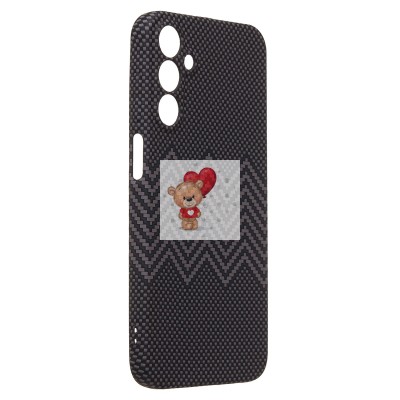 Чехол-накладка для Samsung Galaxy A15 5G - (133) (серый) Luxo Creative Чехол-накладка для Samsung Galaxy A15 5G - (133) (серый) Luxo Creative