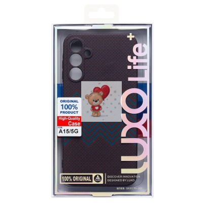 Чехол-накладка для Samsung Galaxy A15 5G - (134) (темно-синий) Luxo Creative Чехол-накладка для Samsung Galaxy A15 5G - (134) (темно-синий) Luxo Creative