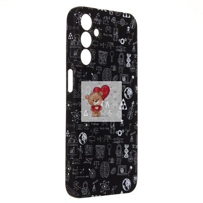 Чехол-накладка для Samsung Galaxy A15 5G - (141)  (черный) Luxo Creative