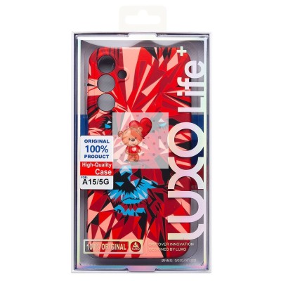 Чехол-накладка для Samsung Galaxy A15 5G - (146)  (красный) Luxo Creative