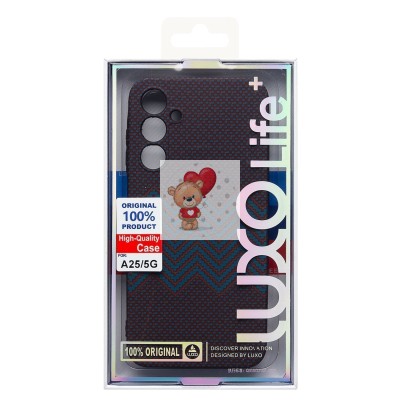 Чехол-накладка для Samsung Galaxy A25 5G - (134)  (темно-синий) Luxo Creative