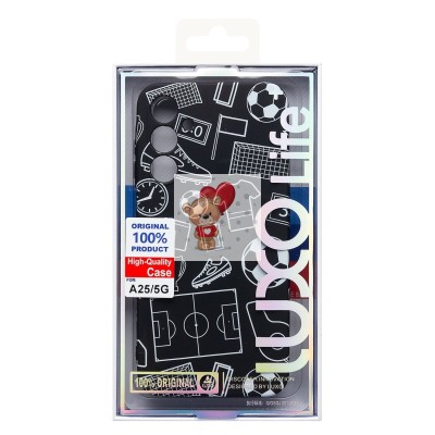 Чехол-накладка для Samsung Galaxy A25 5G - (140)  (черный) Luxo Creative