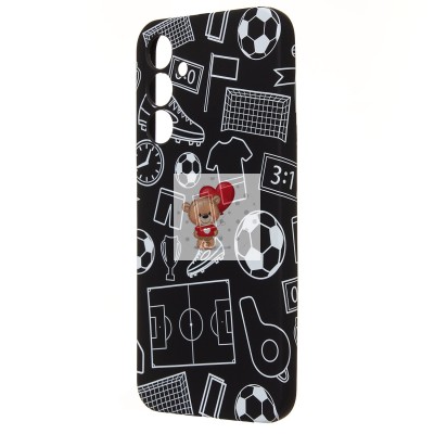 Чехол-накладка для Samsung Galaxy A25 5G - (140)  (черный) Luxo Creative