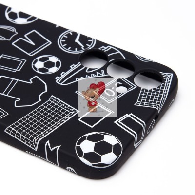 Чехол-накладка для Samsung Galaxy A25 5G - (140)  (черный) Luxo Creative