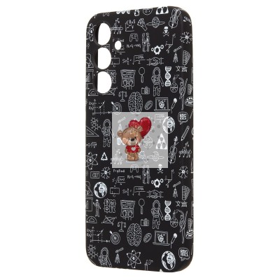 Чехол-накладка для Samsung Galaxy A25 5G - (141)  (черный) Luxo Creative