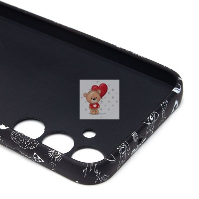 Чехол-накладка для Samsung Galaxy A25 5G - (141)  (черный) Luxo Creative