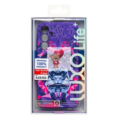 Чехол-накладка для Samsung Galaxy A25 5G - (144) (фиолетовый) Luxo Creative Чехол-накладка для Samsung Galaxy A25 5G - (144) (фиолетовый) Luxo Creative