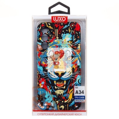 Чехол-накладка для Samsung Galaxy A34 - (113) (многоцветный) Luxo Creative Чехол-накладка для Samsung Galaxy A34 - (113) (многоцветный) Luxo Creative