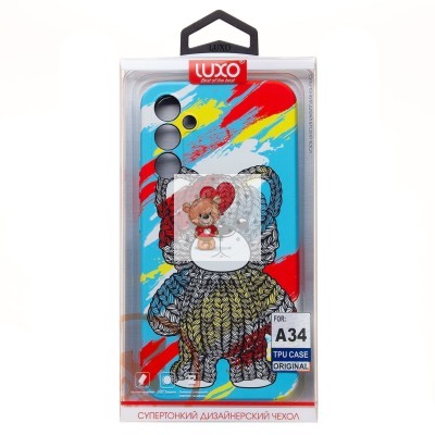 Чехол-накладка для Samsung Galaxy A34 - (114)  (многоцветный) Luxo Creative