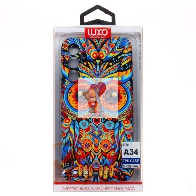 Чехол-накладка для Samsung Galaxy A34 - (117) (многоцветный) Luxo Creative Чехол-накладка для Samsung Galaxy A34 - (117) (многоцветный) Luxo Creative