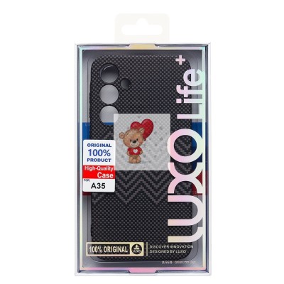 Чехол-накладка для Samsung Galaxy A35 - (133)  (серый) Luxo Creative