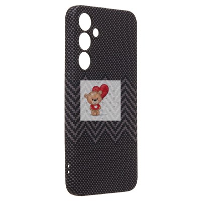 Чехол-накладка для Samsung Galaxy A35 - (133)  (серый) Luxo Creative