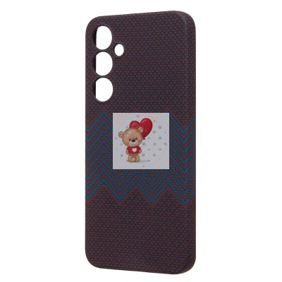 Чехол-накладка для Samsung Galaxy A35 - (134)  (темно-синий) Luxo Creative