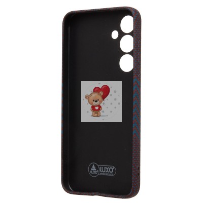 Чехол-накладка для Samsung Galaxy A35 - (134)  (темно-синий) Luxo Creative