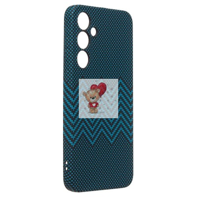 Чехол-накладка для Samsung Galaxy A35 - (135)  (черный) Luxo Creative