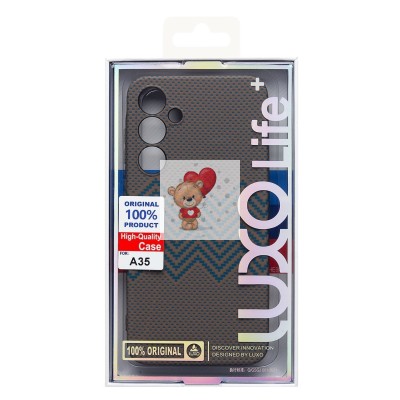 Чехол-накладка для Samsung Galaxy A35 - (136)  (титановый) Luxo Creative