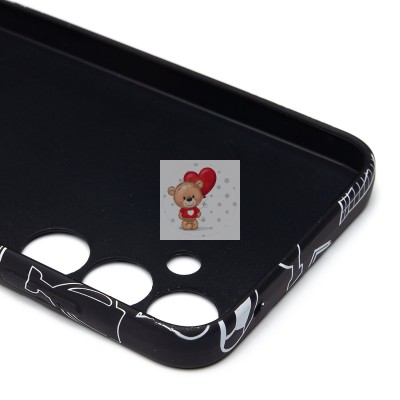 Чехол-накладка для Samsung Galaxy A35 - (140)  (черный) Luxo Creative