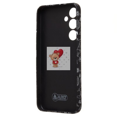 Чехол-накладка для Samsung Galaxy A35 - (141)  (черный) Luxo Creative