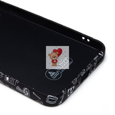 Чехол-накладка для Samsung Galaxy A35 - (141)  (черный) Luxo Creative