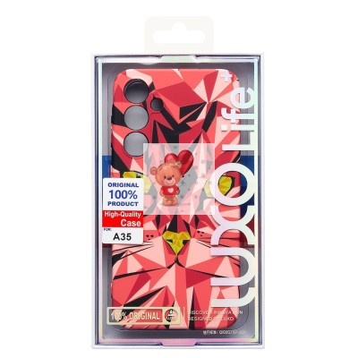 Чехол-накладка для Samsung Galaxy A35 - (145)  (розовый) Luxo Creative