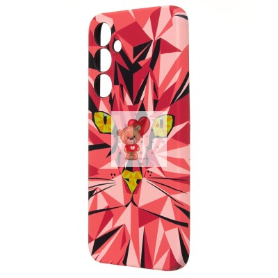 Чехол-накладка для Samsung Galaxy A35 - (145)  (розовый) Luxo Creative