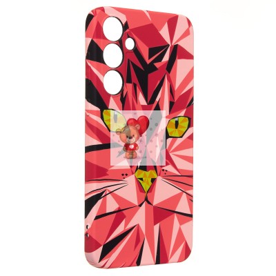 Чехол-накладка для Samsung Galaxy A35 - (145)  (розовый) Luxo Creative