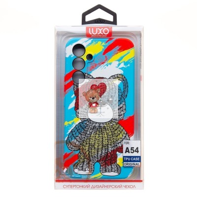 Чехол-накладка для Samsung Galaxy A54 - (114)  (многоцветный) Luxo Creative